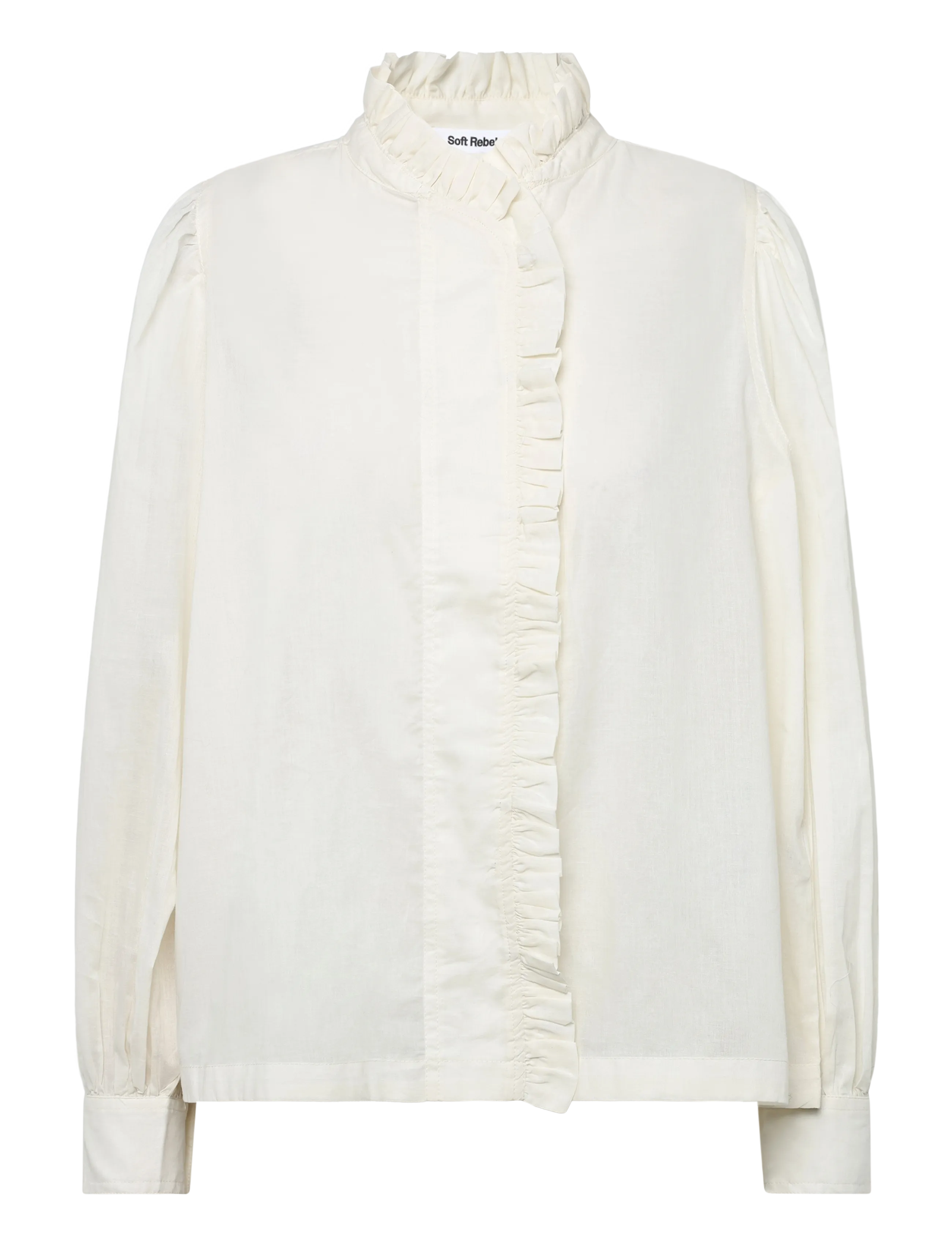 Soft Rebels - SRSunny Shirt - pikkade varrukatega särgid - 272 arctic wolf - 1