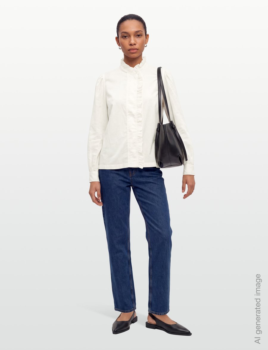 Soft Rebels - SRSunny Shirt - pikkade varrukatega särgid - 272 arctic wolf - 0