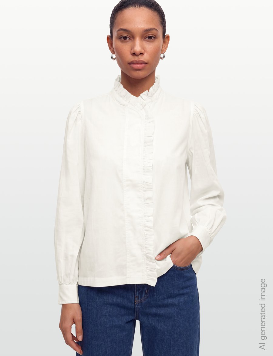 Soft Rebels - SRSunny Shirt - pikkade varrukatega särgid - 272 arctic wolf - 3