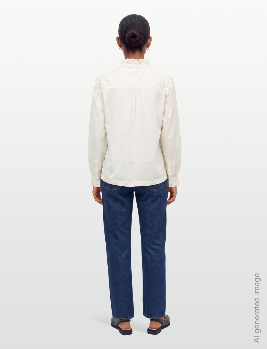 Soft Rebels - SRSunny Shirt - pikkade varrukatega särgid - 272 arctic wolf - 4