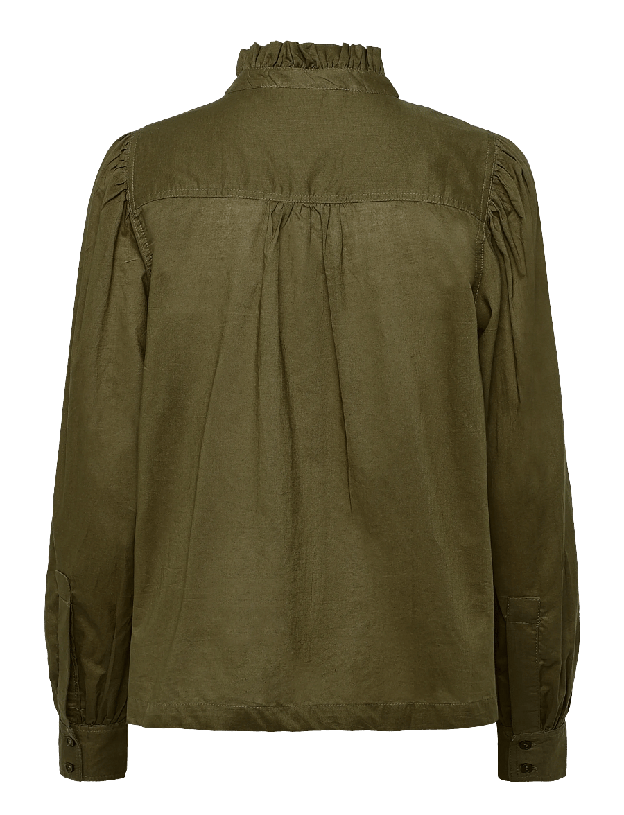 Soft Rebels - SRSunny Shirt - pikkade varrukatega särgid - 384 kangaroo - 2