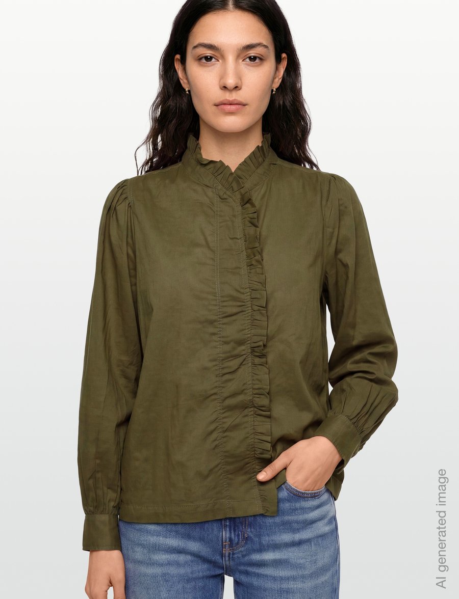 Soft Rebels - SRSunny Shirt - pikkade varrukatega särgid - 384 kangaroo - 3
