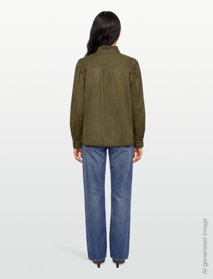 Soft Rebels - SRSunny Shirt - pikkade varrukatega särgid - 384 kangaroo - 4