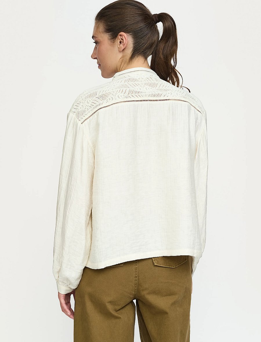 Soft Rebels - SRJuliette Shirt - langærmede skjorter - arctic wolf - 3