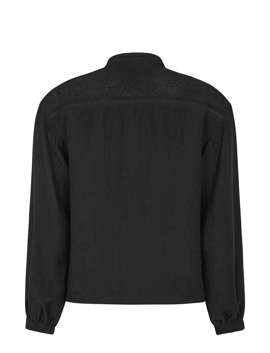 Soft Rebels - SRJuliette Shirt - långärmade skjortor - black - 2