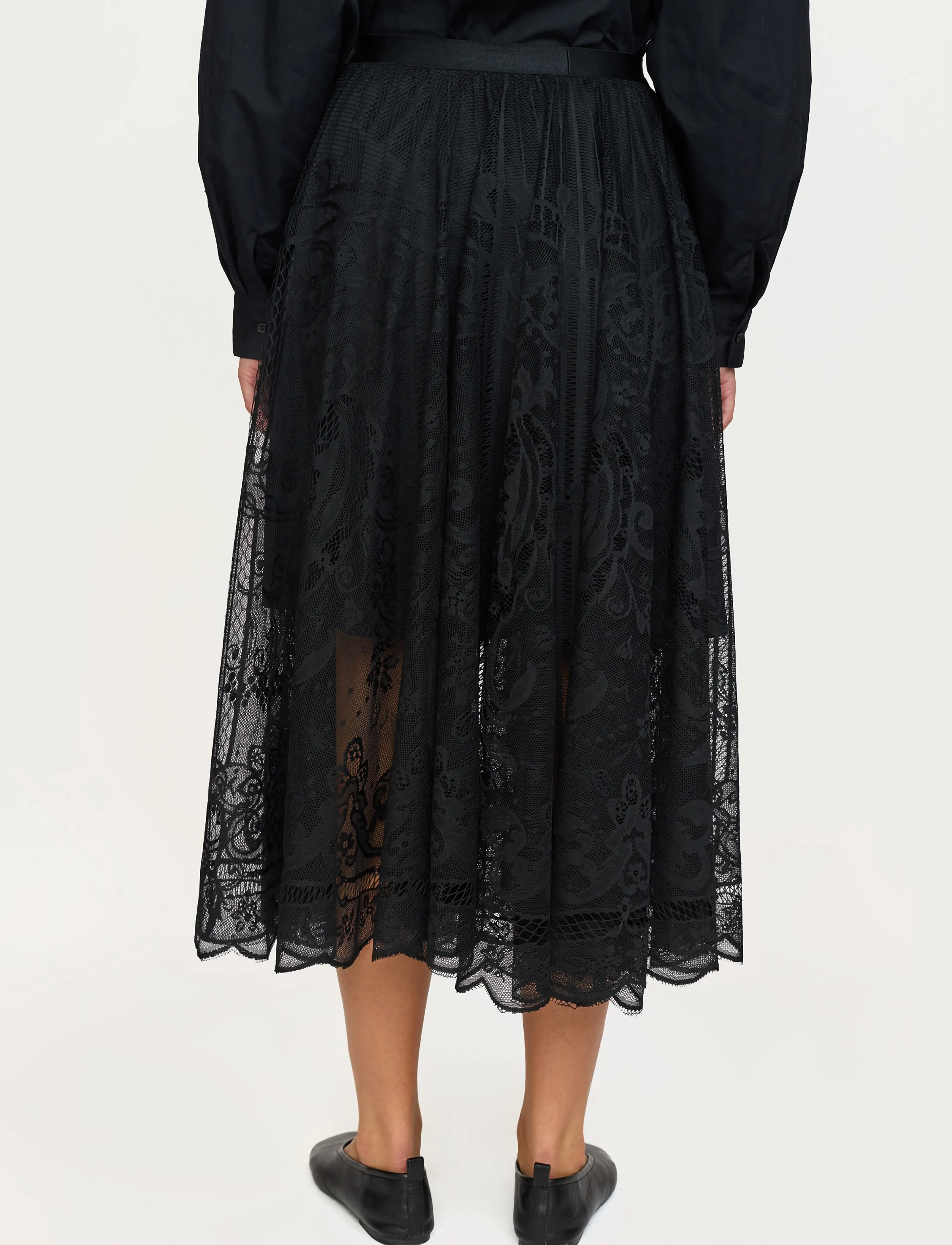 Soft Rebels - SRZarian Skirt - maxi nederdele - black - 3
