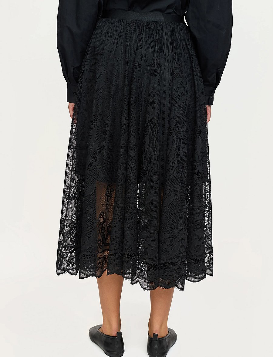Soft Rebels - SRZarian Skirt - maxi nederdele - black - 3