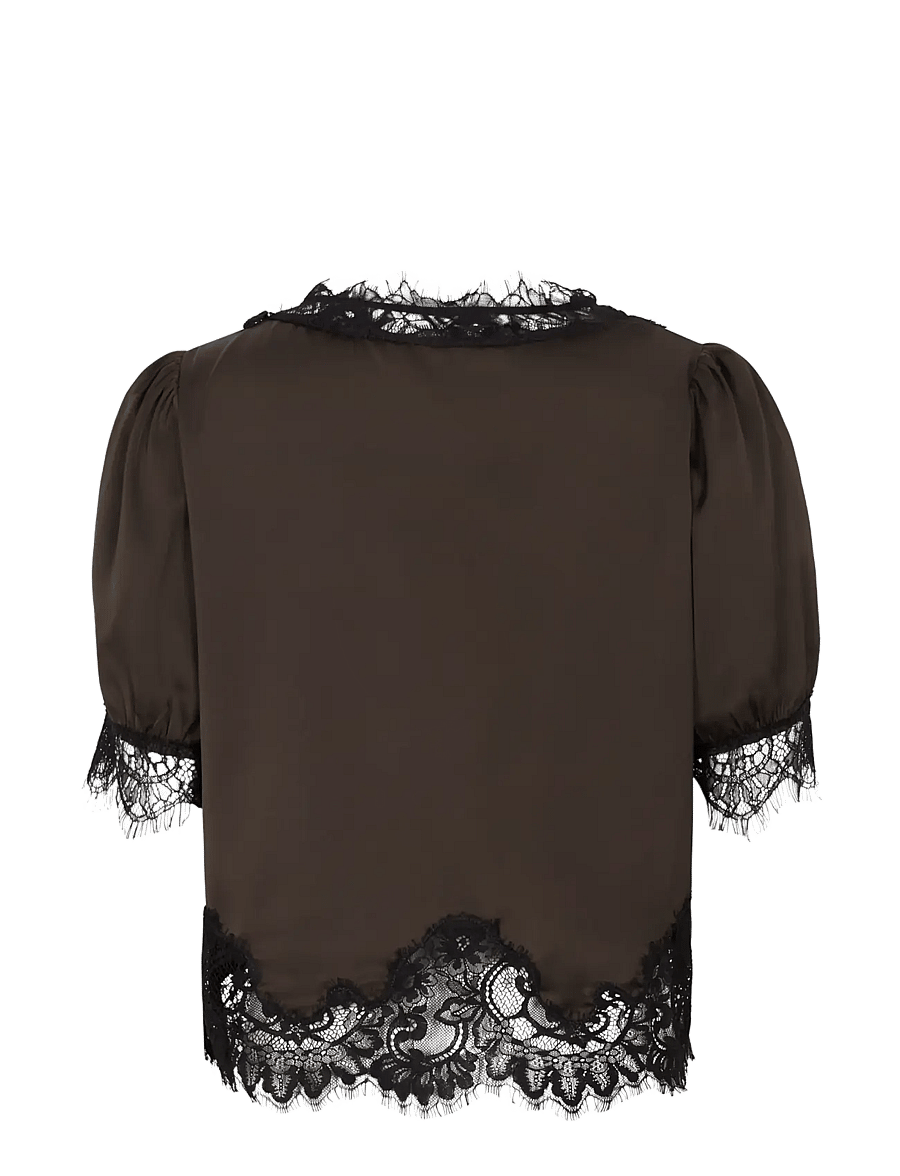 Soft Rebels - SRJournee Shirt - kurzärmlige hemden - demitasse - 2