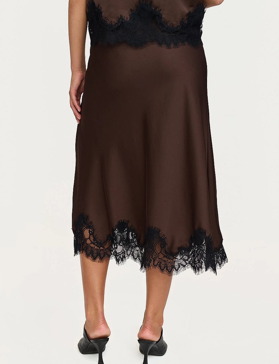 Soft Rebels - SRJournee Midi Skirt - midi skirts - demitasse - 3