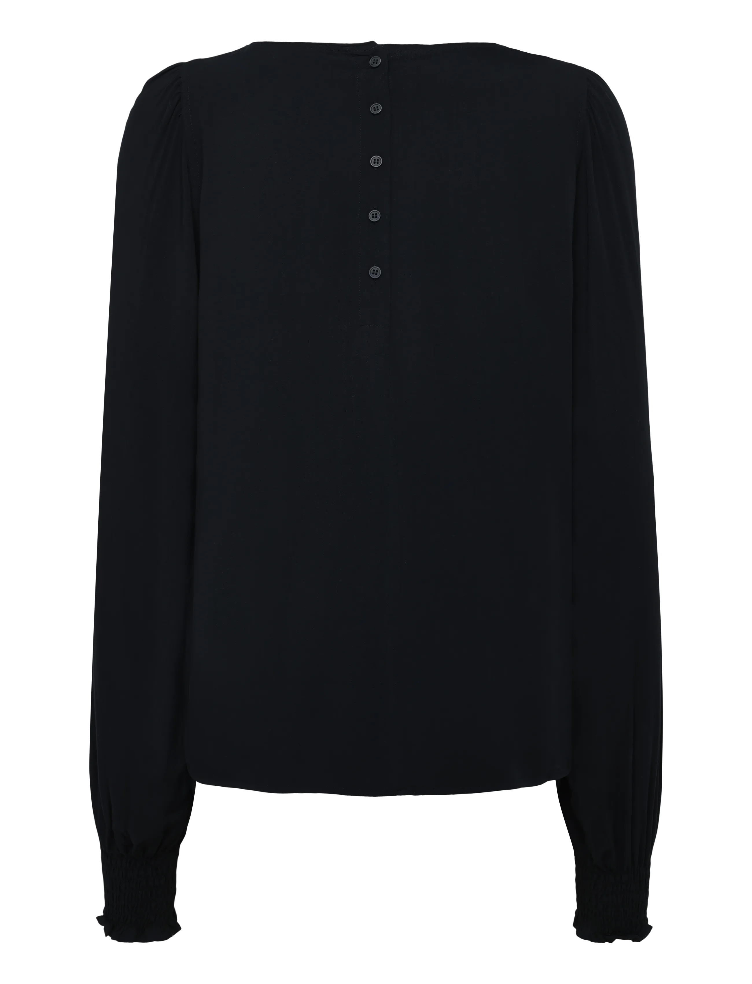 Soft Rebels - SRMaia Blouse - pikkade varrukatega pluusid - 001 black - 2