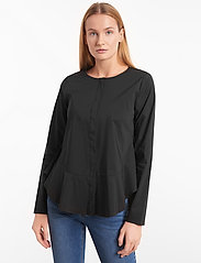 Soft Rebels - SRAimee Shirt - long-sleeved blouses - black - 2
