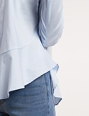 Soft Rebels - SRAimee Shirt - long-sleeved blouses - cashmere blue - 4