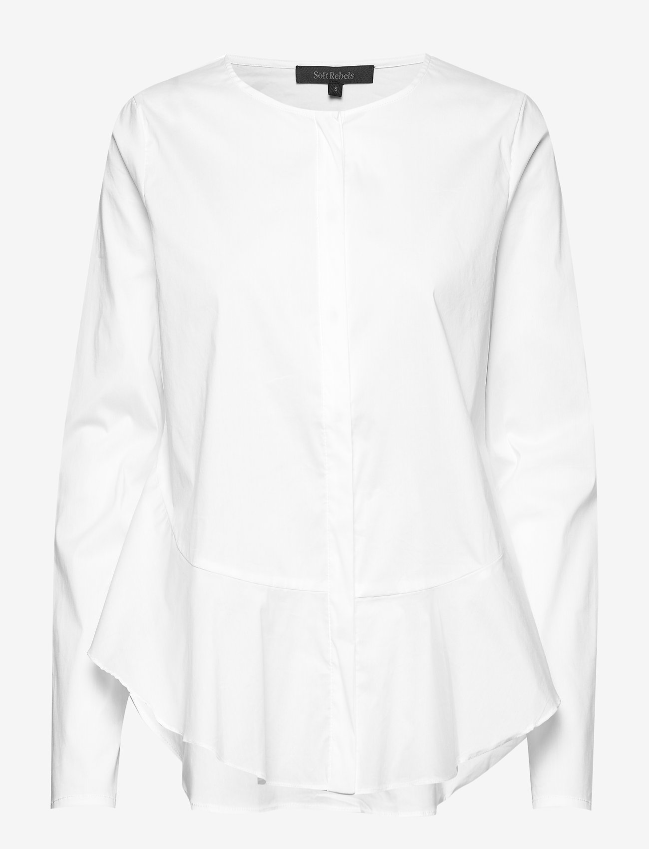 Soft Rebels - SRAimee Shirt - long-sleeved blouses - snow white / off white - 0
