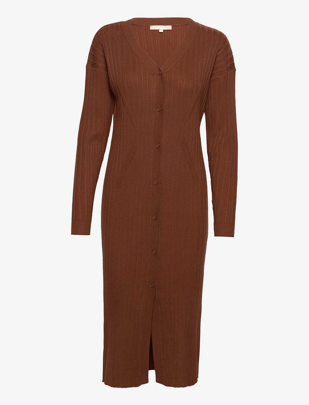 Soft Rebels - SRMadalin Long Cardigan Knit - 902 tortoise shell - 0