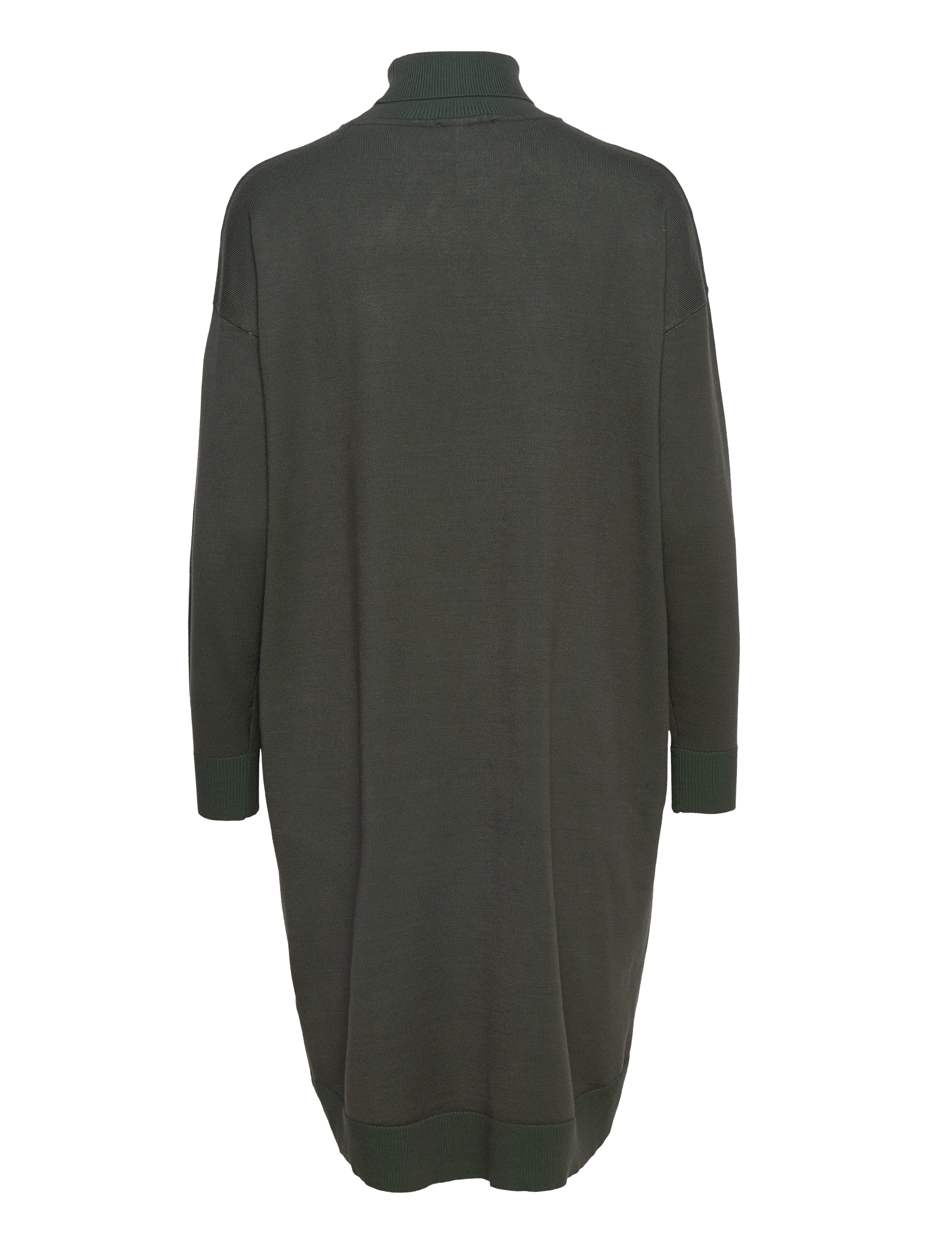 Soft Rebels - SRLea Rollneck Dress Knit - strikkjoler - ?975 climbing ivy - 2