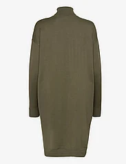 Soft Rebels - SRLea Rollneck Dress Knit - knitted dresses - burnt olive - 1