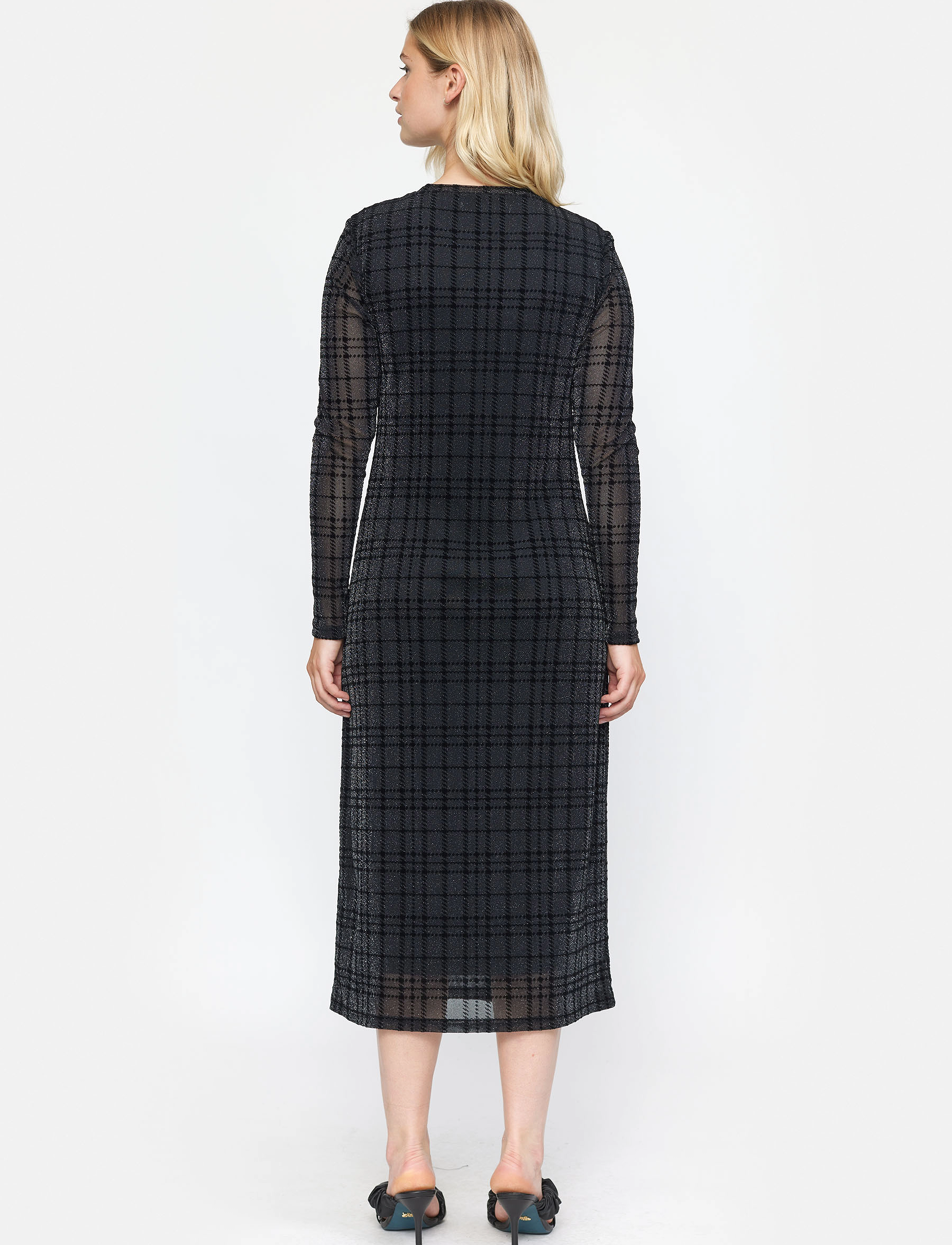 Soft Rebels - SRTalasi Midi Dress - midi kjoler - black - 4