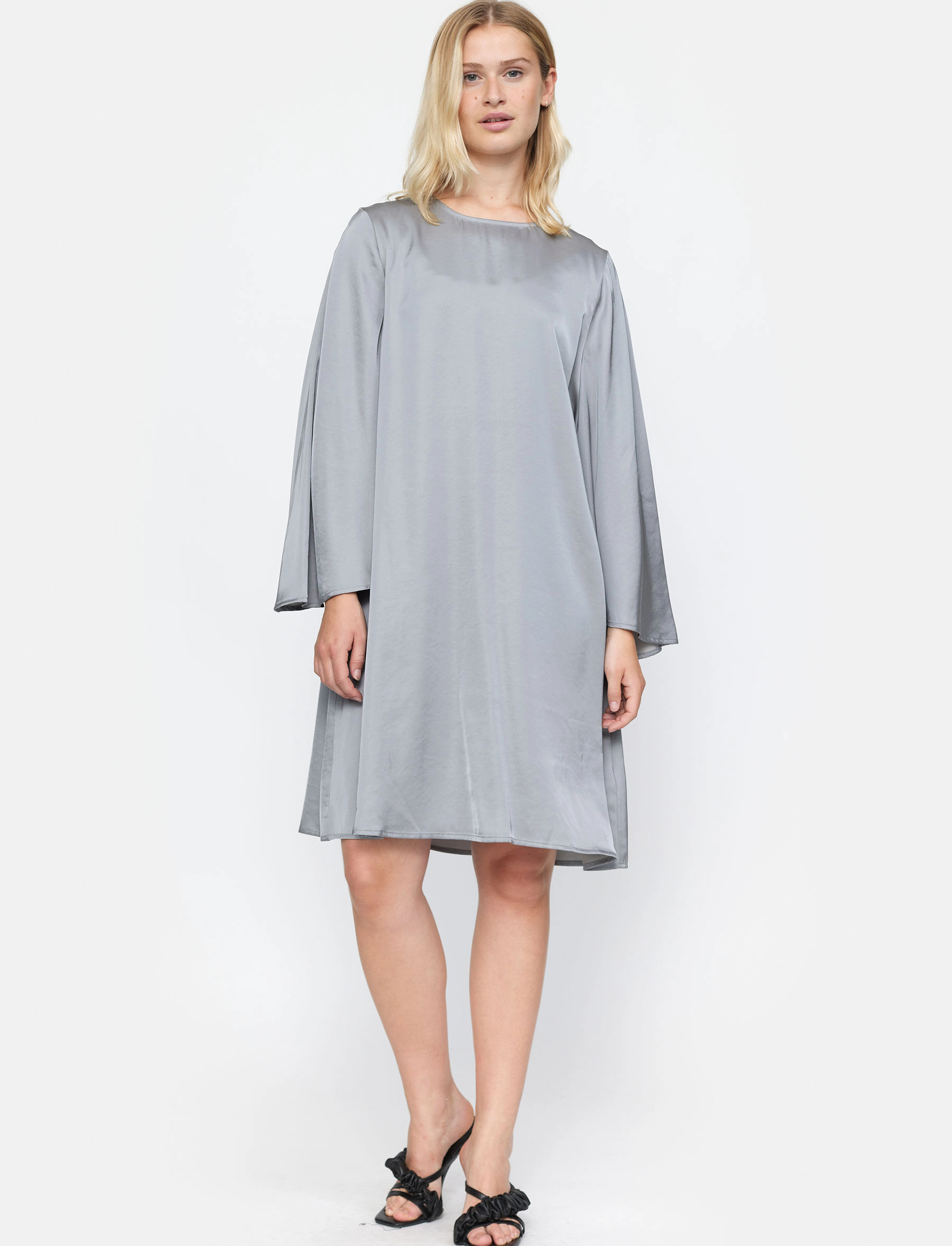 Soft Rebels Srabia Dress, S, Dresses, Grau - Short Frauen