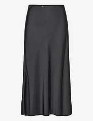 Soft Rebels - SRAbia Midi Skirt - satin skirts - black - 0