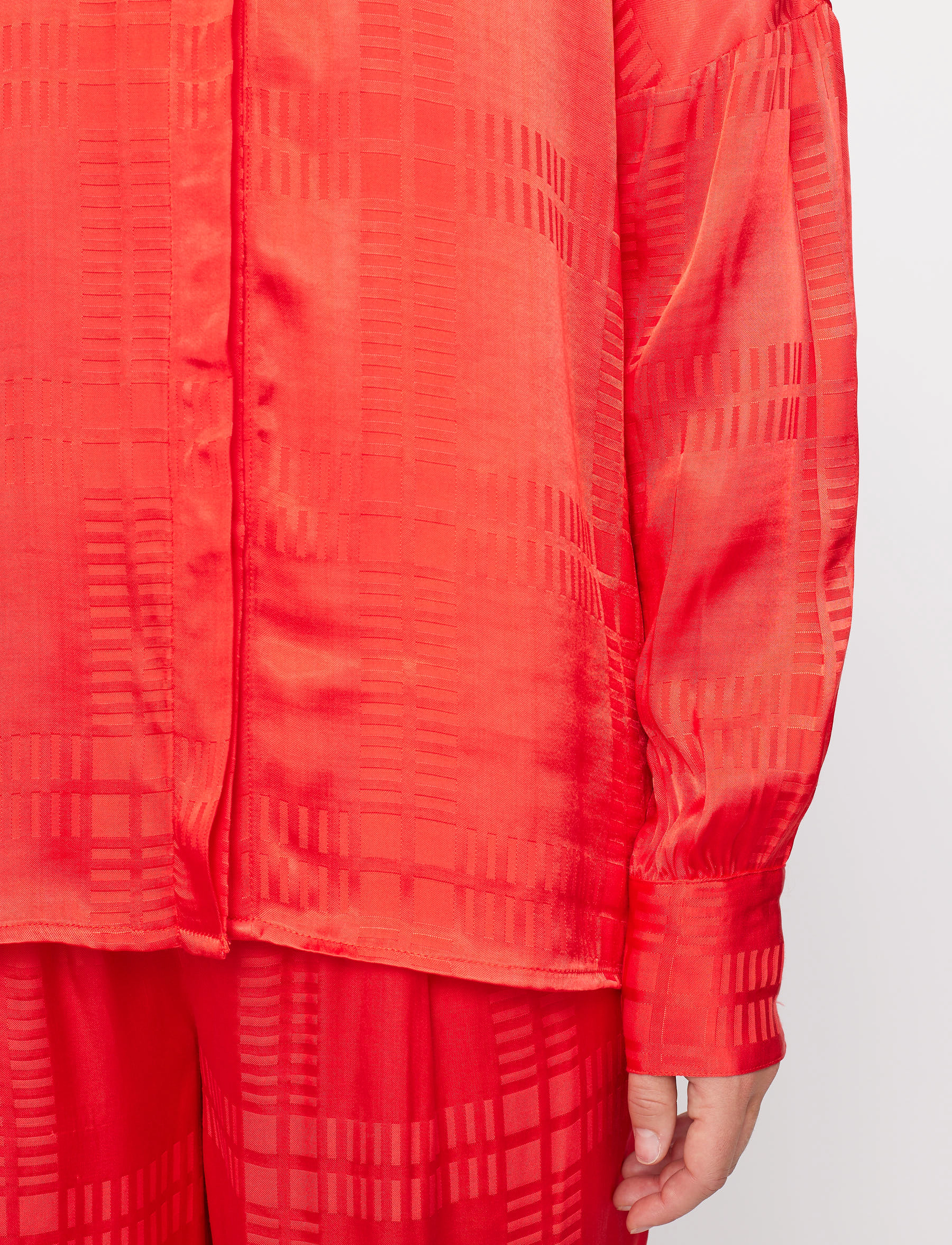 Soft Rebels - SRAida Shirt - langärmlige hemden - check jacquard bittersweet - 3