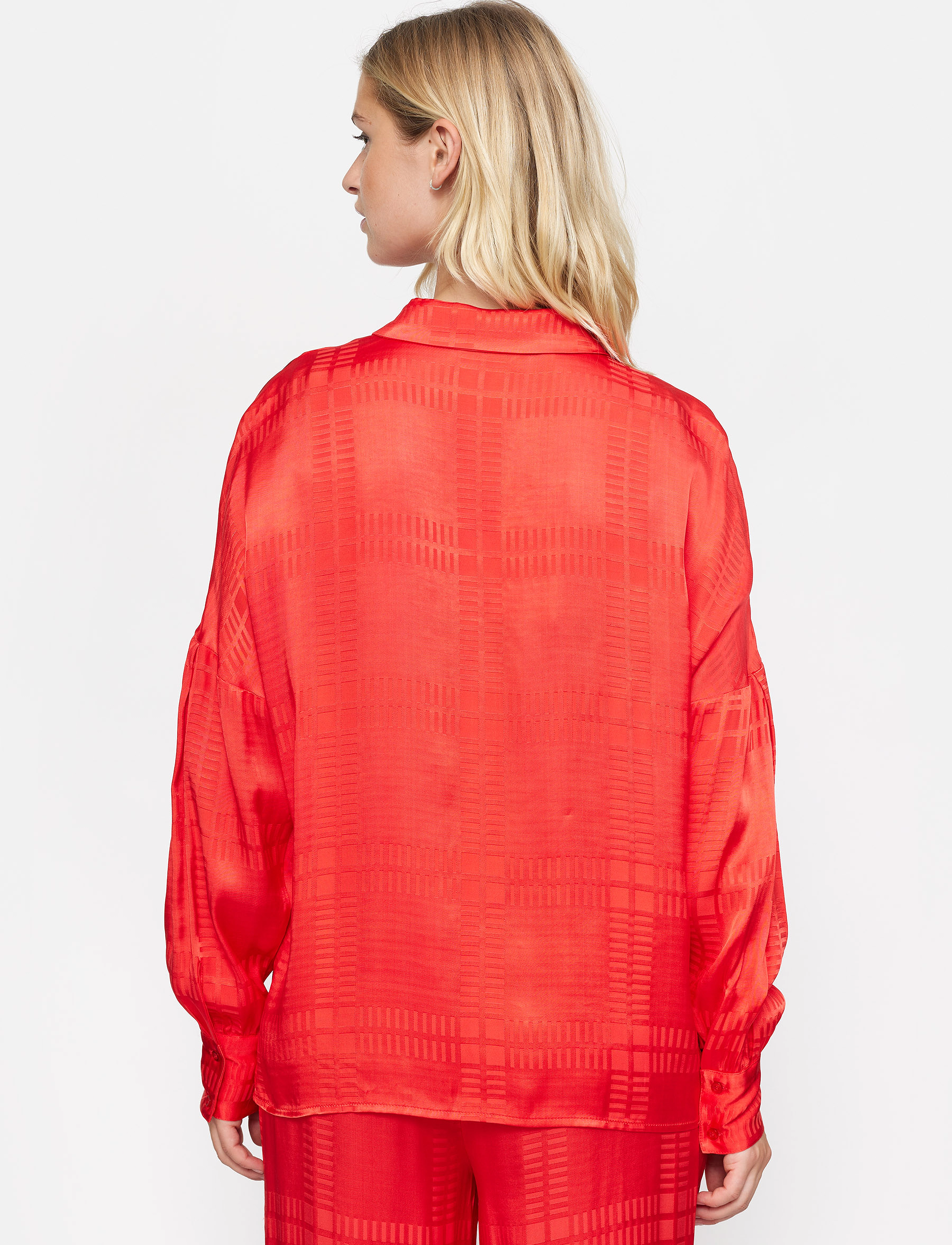 Soft Rebels - SRAida Shirt - langärmlige hemden - check jacquard bittersweet - 4