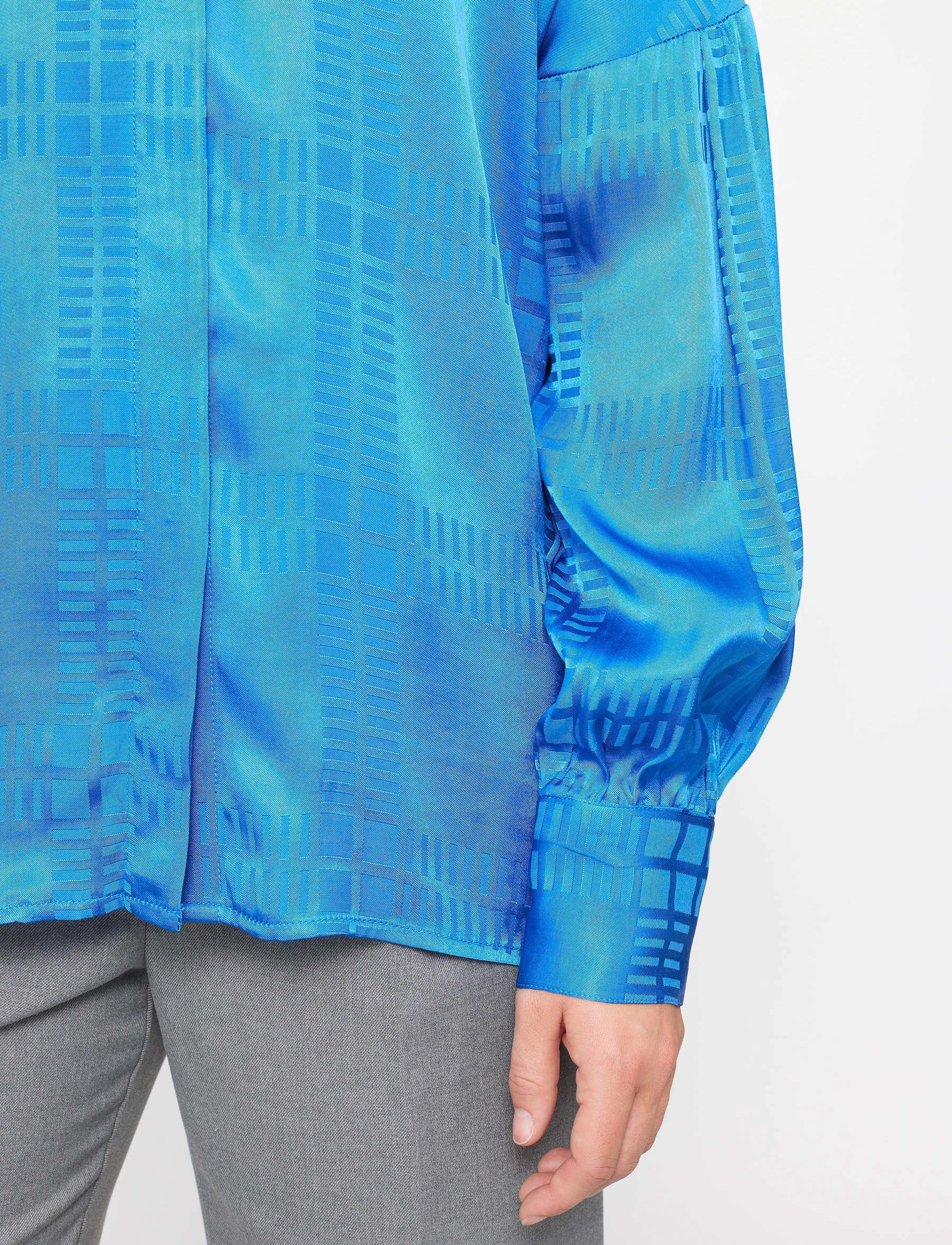 Soft Rebels - SRAida Shirt - langärmlige hemden - check jacquard strong blue - 3