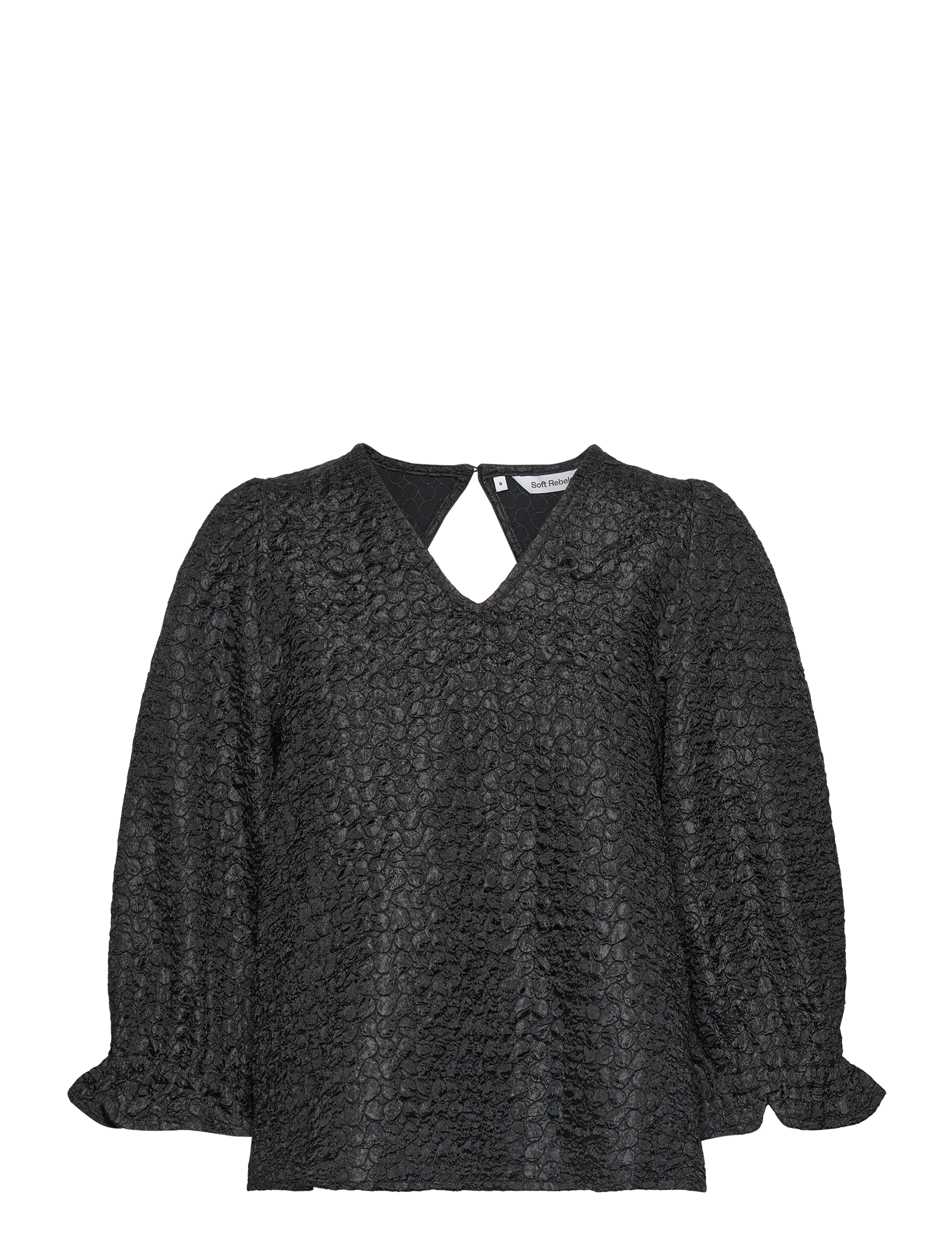 SRFannie Blouse - BLACK