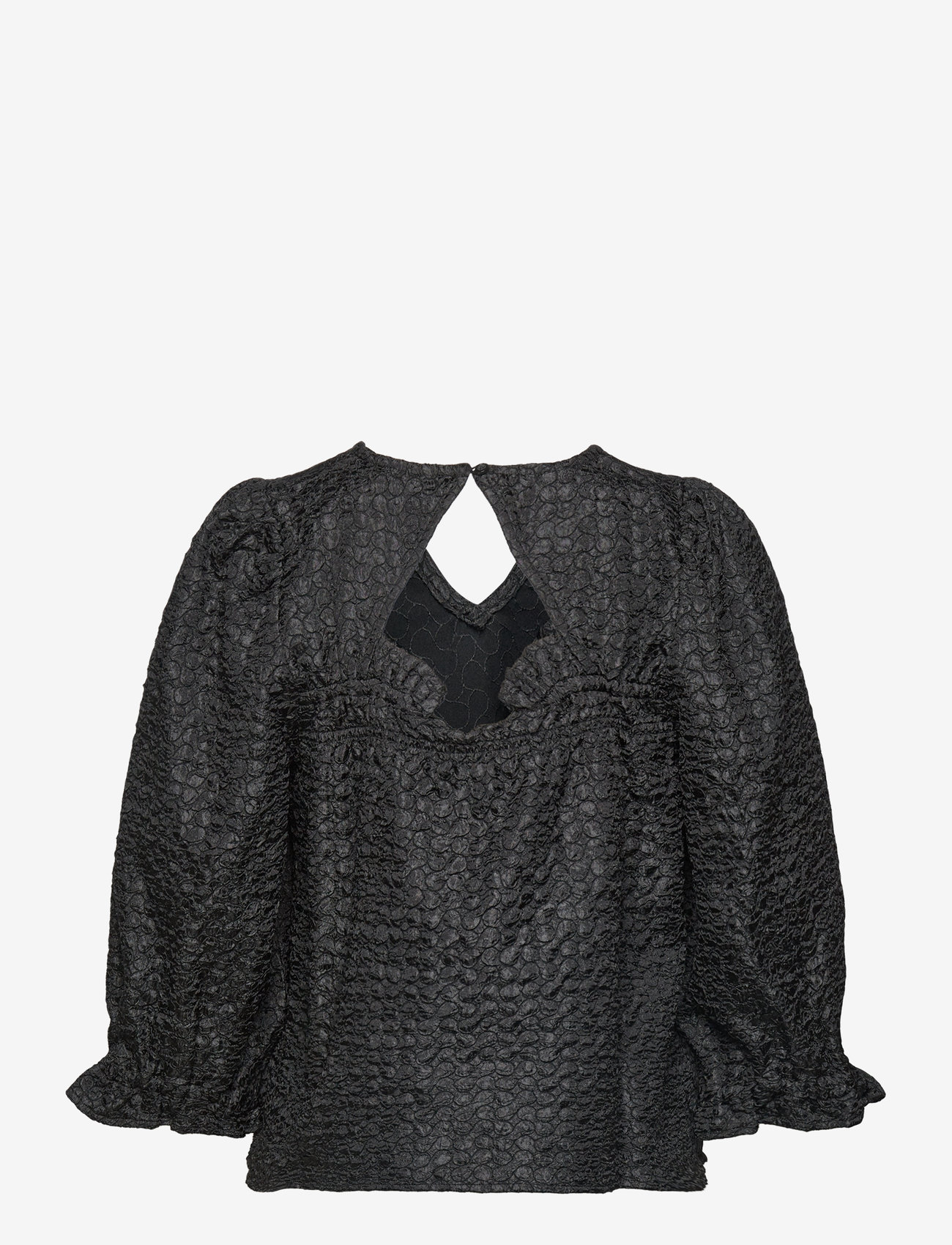 Soft Rebels - SRFannie Blouse - kurzämlige blusen - black - 1