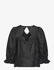 Soft Rebels - SRFannie Blouse - short-sleeved blouses - black - 2
