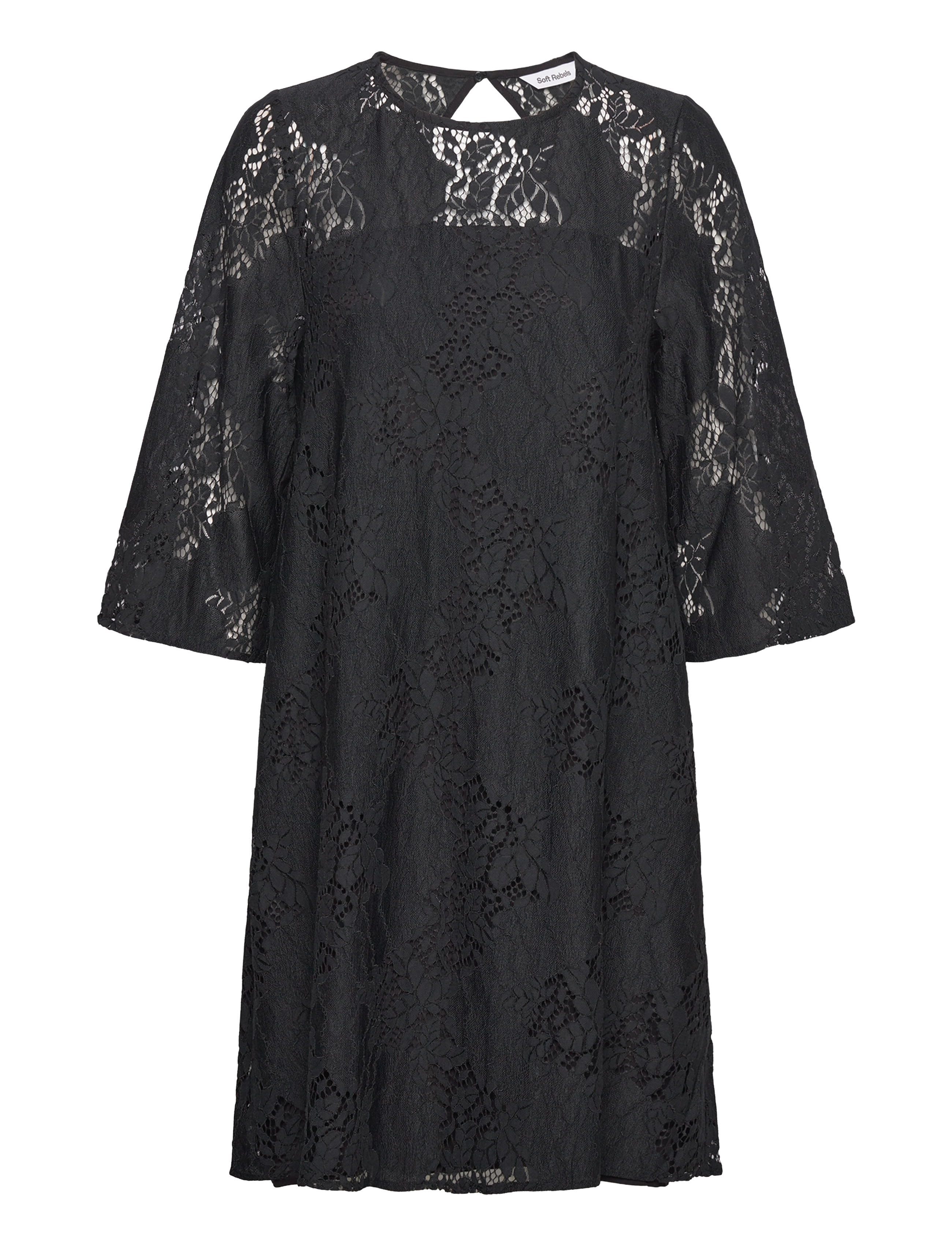 SOFT REBELS Srsafa Kleid Schwarz - S - Damen