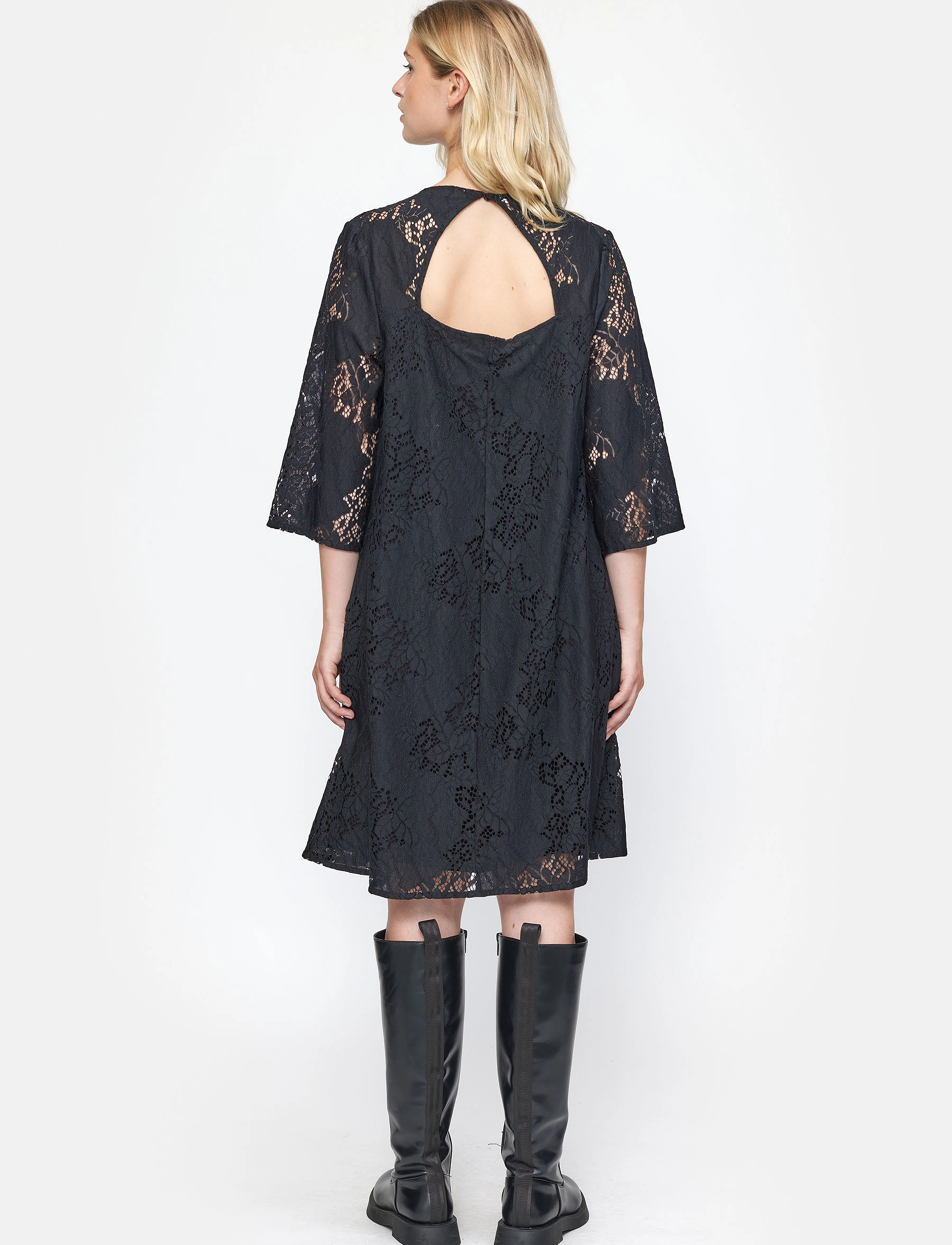 Soft Rebels - SRSafa Dress - kurze kleider - black - 3