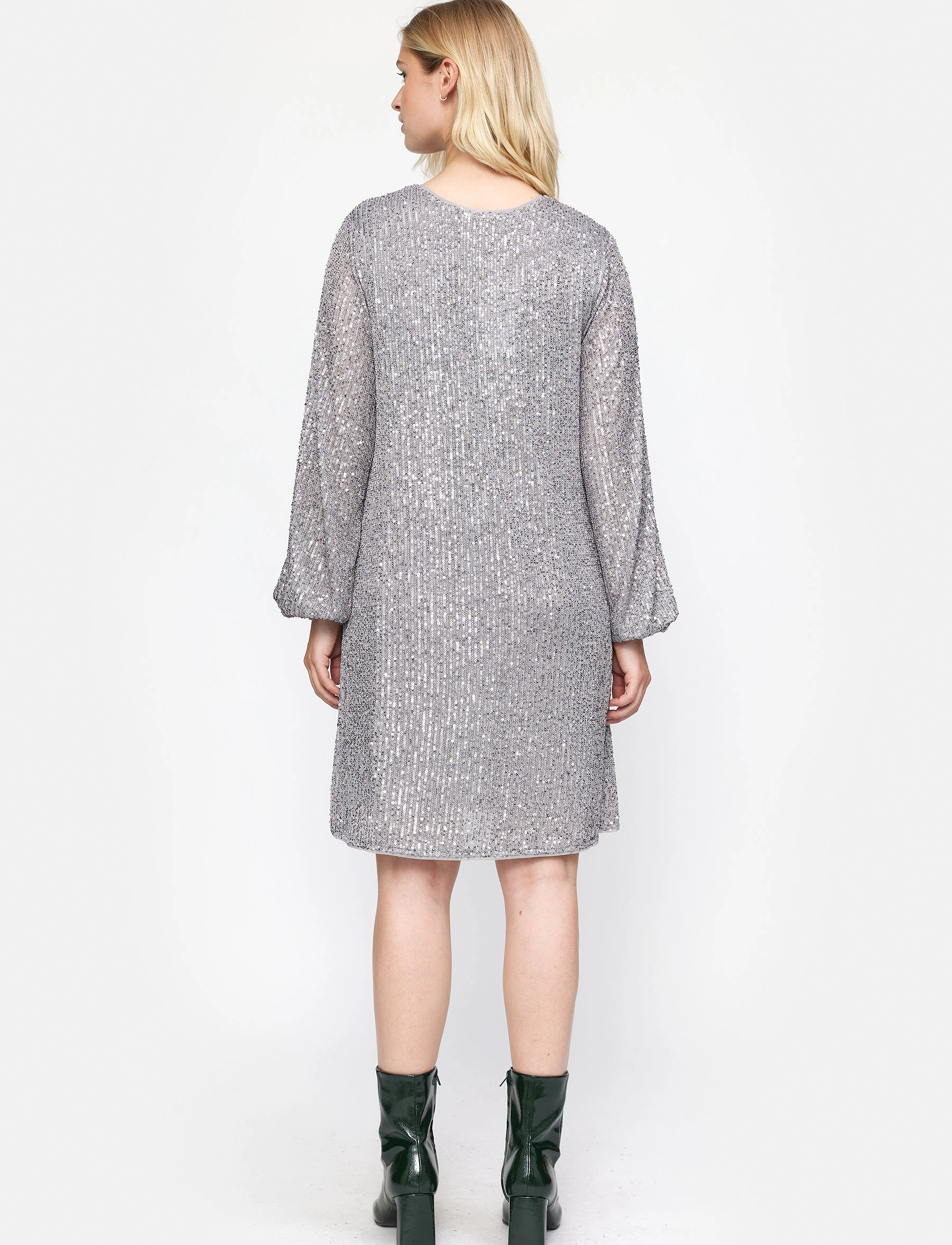 Soft Rebels - SRAviana Dress - pailletkjoler - sharkskin - 3