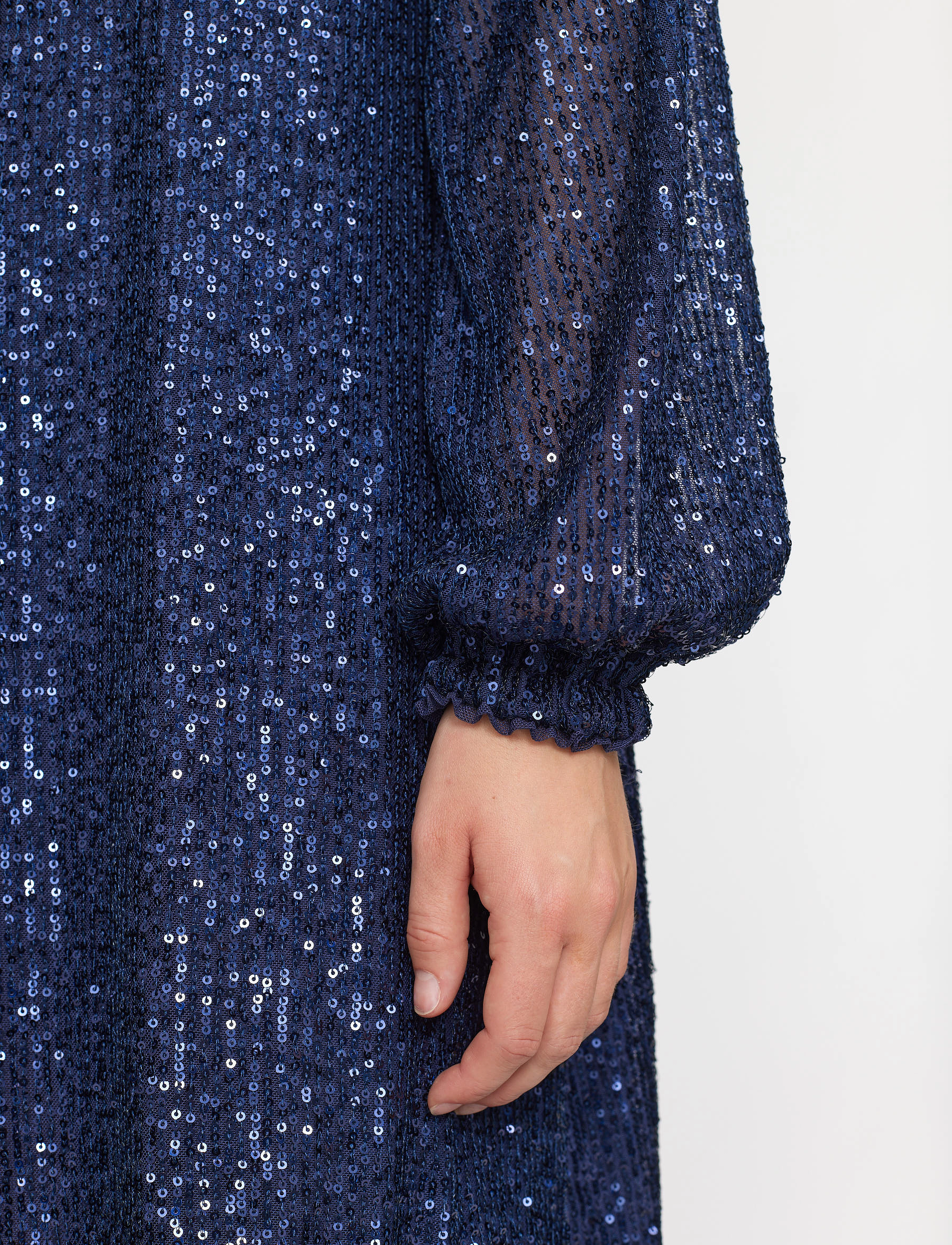 Soft Rebels - SRAviana Dress - pailletkjoler - total eclipse - 4