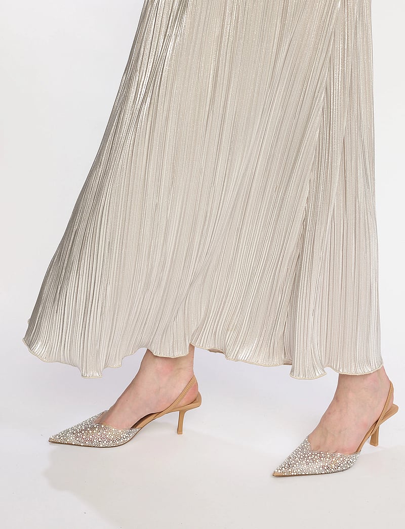 Soft Rebels - SRNevaeh Skirt - plisserade kjolar - silver plissÉ - 4