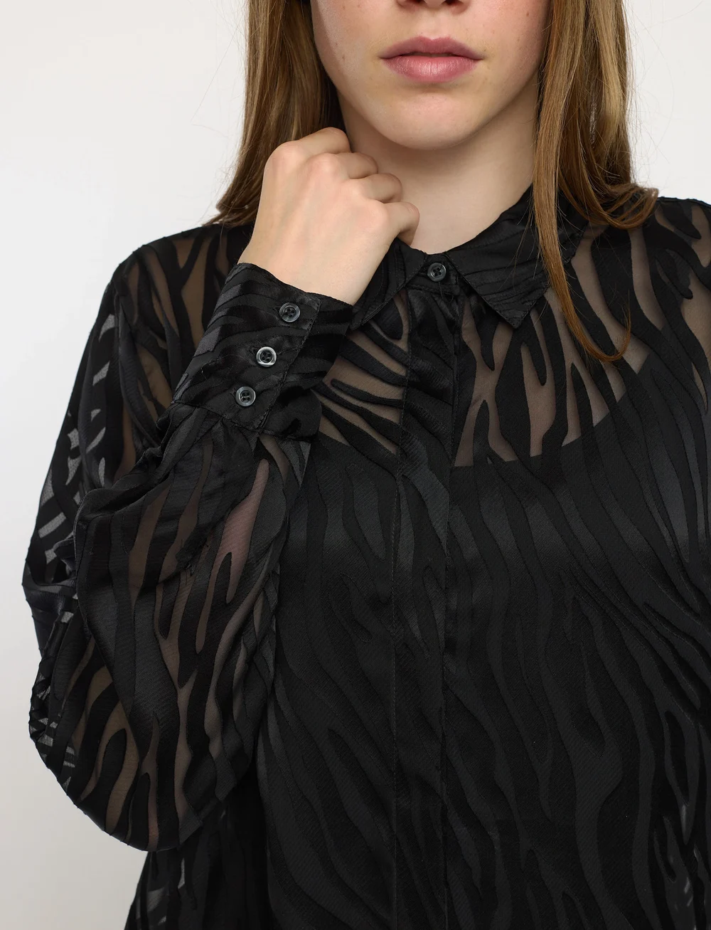 Soft Rebels - SRValentine Shirt - pikkade varrukatega särgid - black - 4