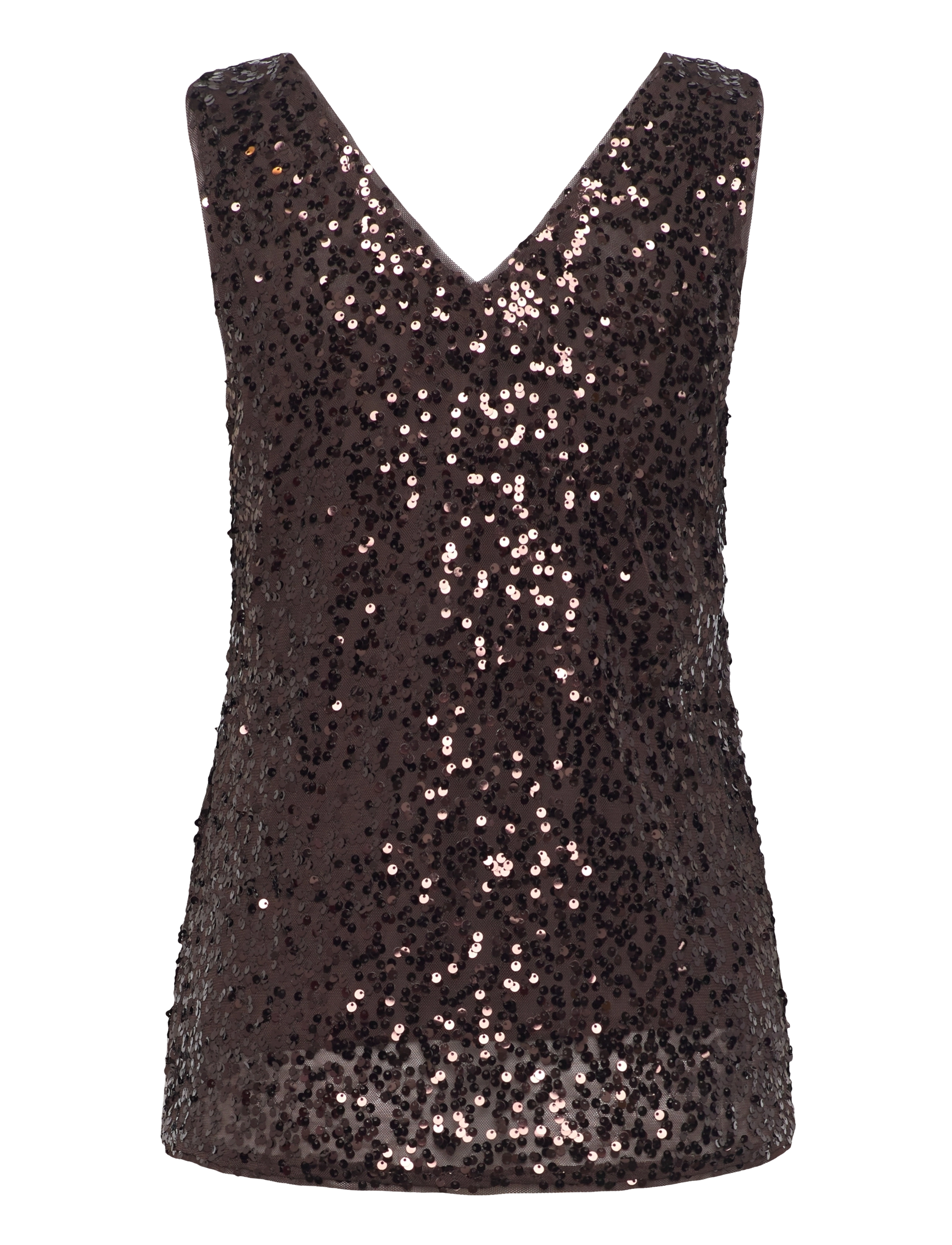 Soft Rebels - SRAudrey V-neck Top - Ärmellose blusen - chocolate plum - 2