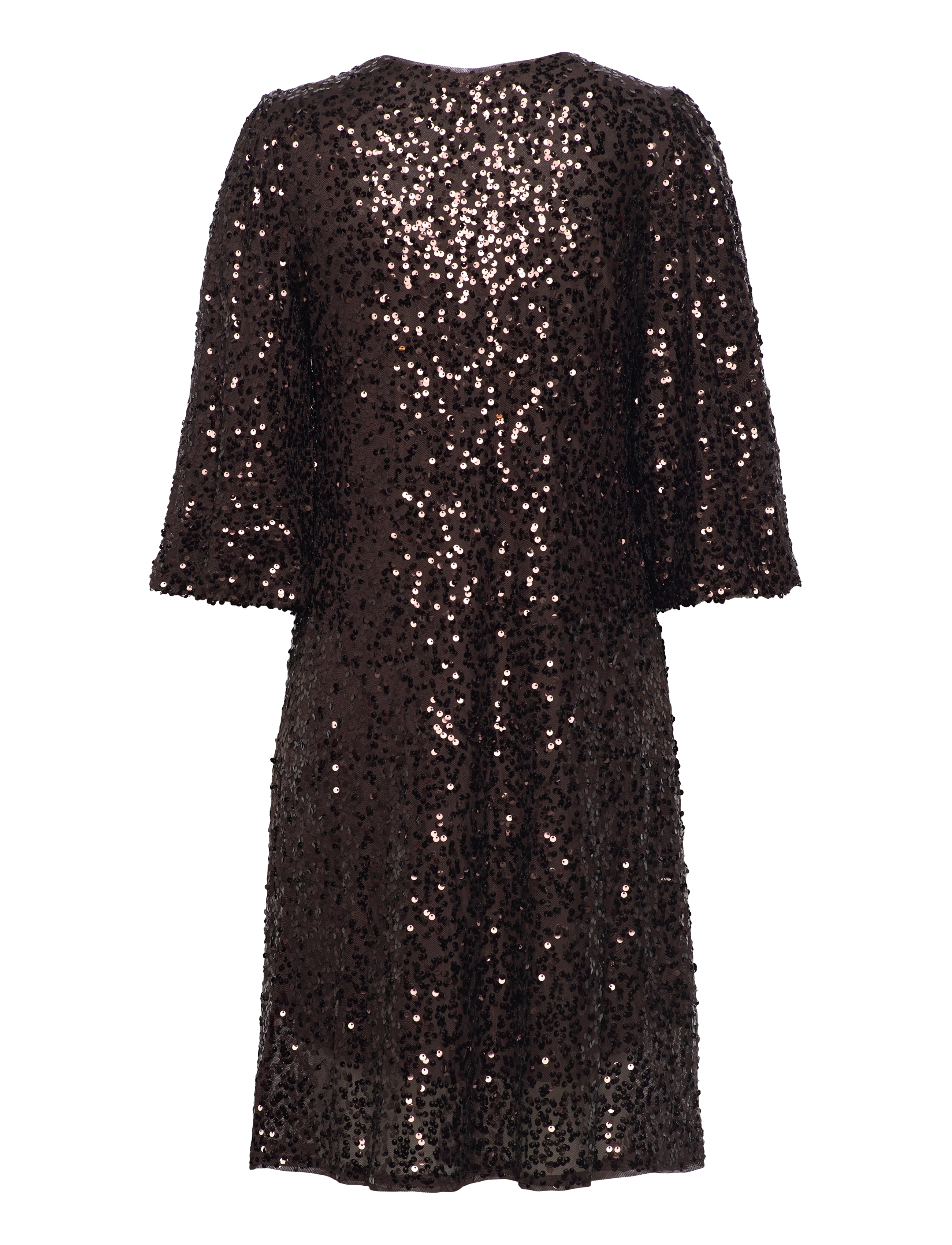 Soft Rebels - SRAudrey Dress - paljettklänningar - chocolate plum - 2