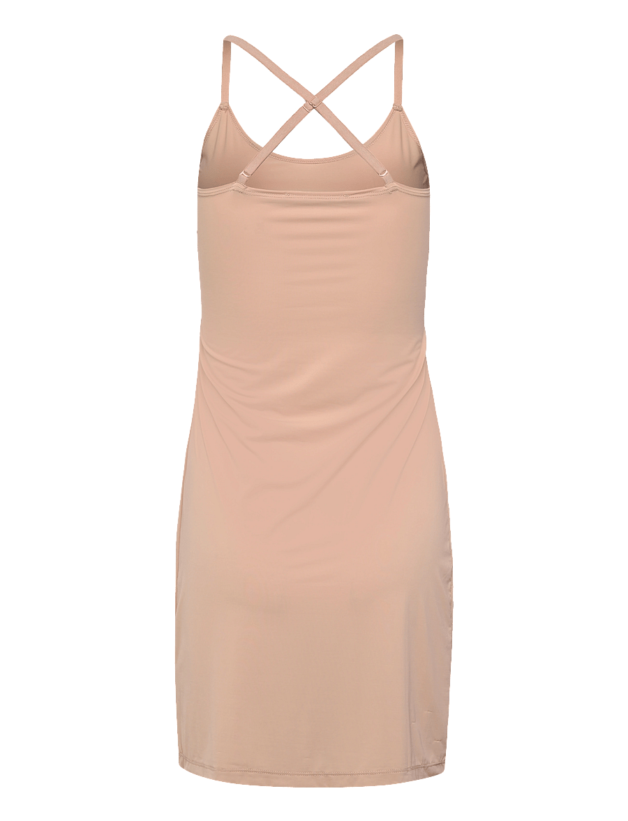 Soft Rebels - SRElyse Strap Dress GRS - korta klänningar - cuban sand - 3