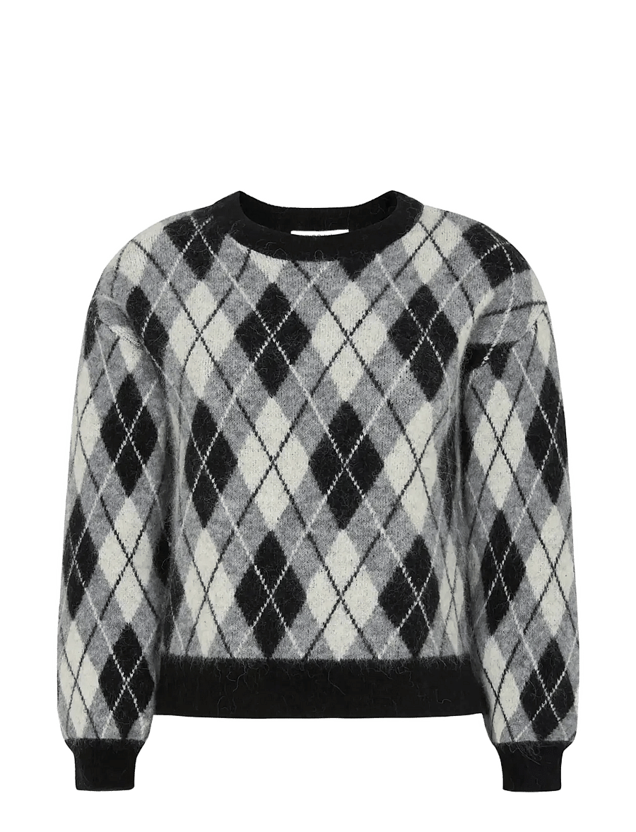 Soft Rebels - SRHarley Knit RWS - stickade tröjor - black - 1