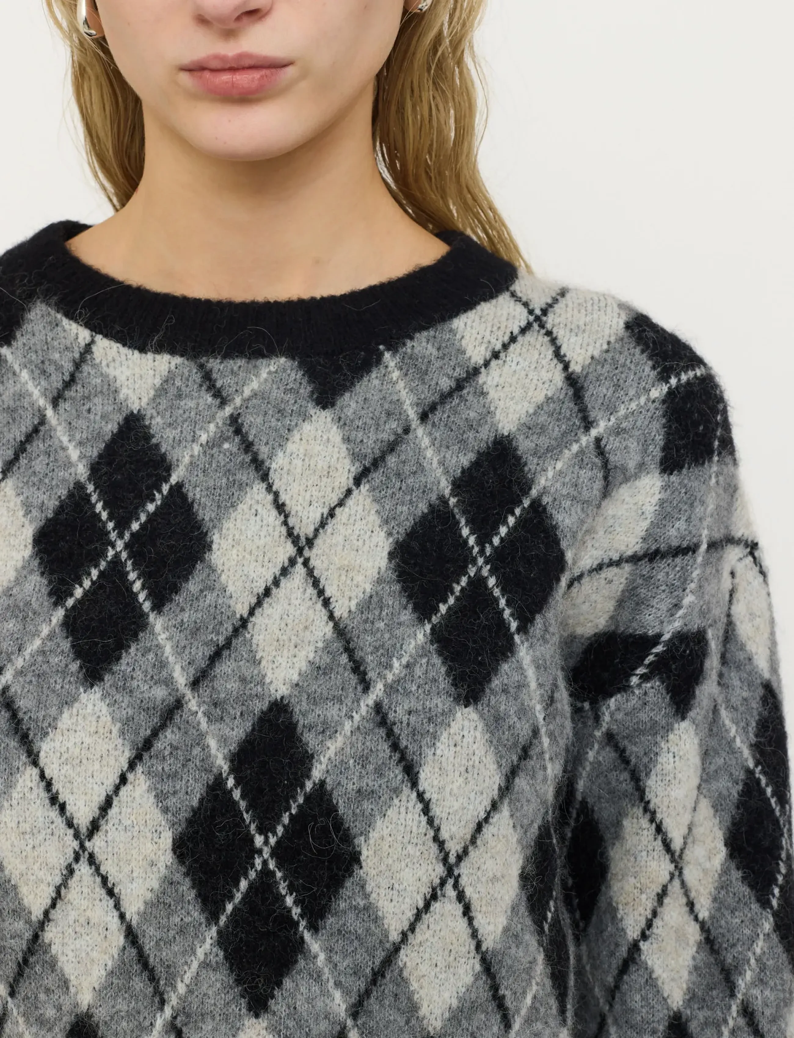Soft Rebels - SRHarley Knit RWS - stickade tröjor - black - 4