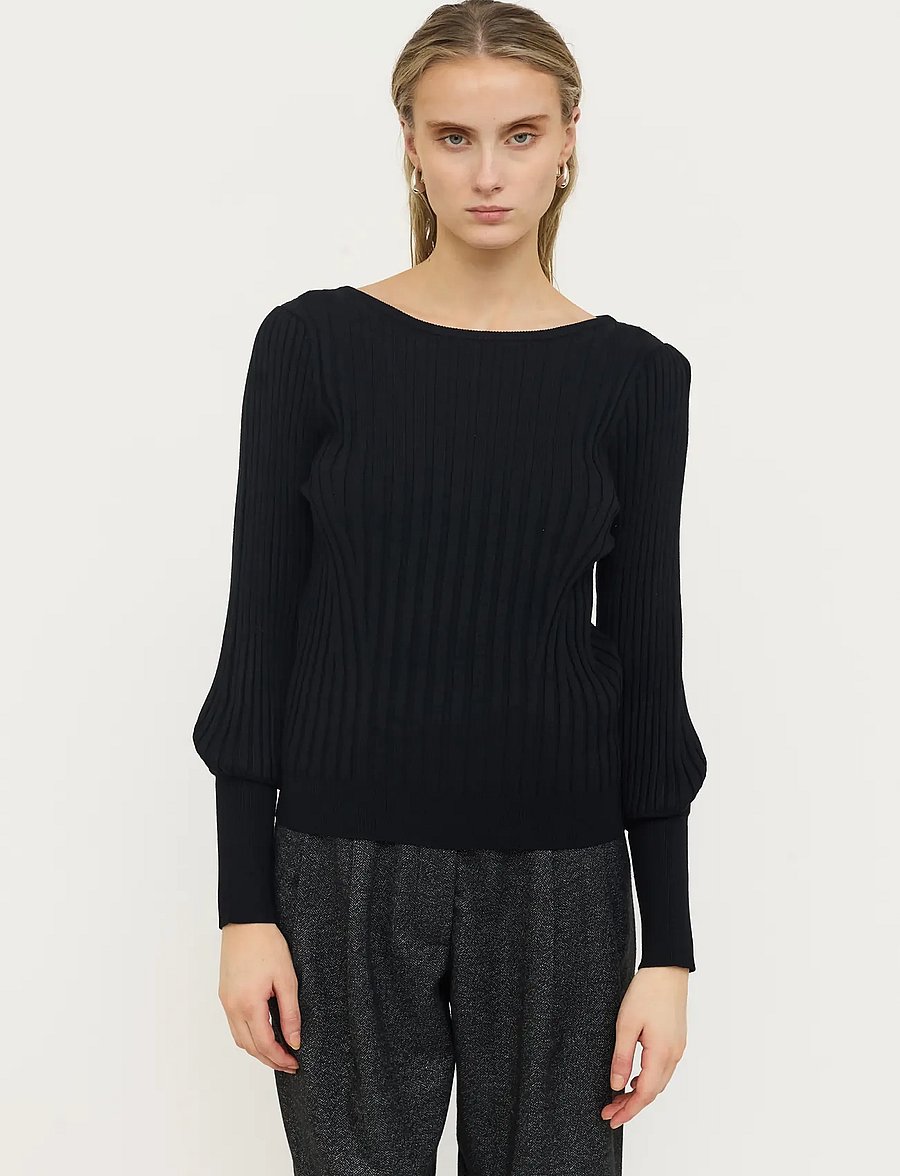Soft Rebels - SRJill Knit - stickade tröjor - black - 0