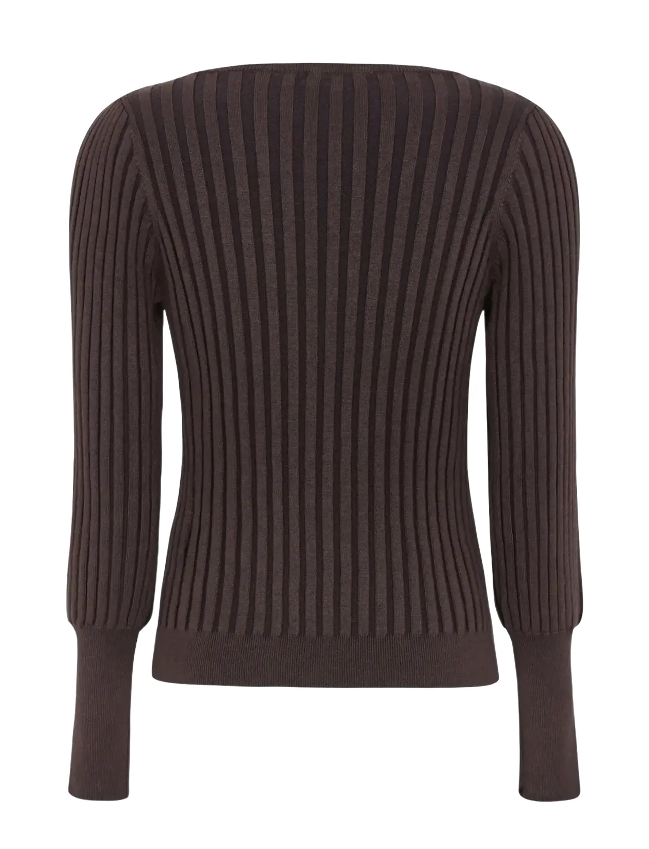 Soft Rebels - SRJill Knit - striktrøjer - chocolate plum - 2