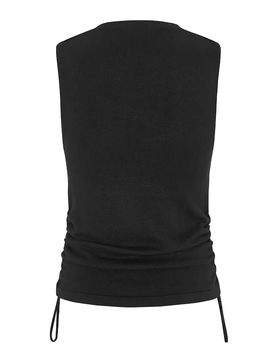 Soft Rebels - SRJill SL Knit - linnen - black - 2
