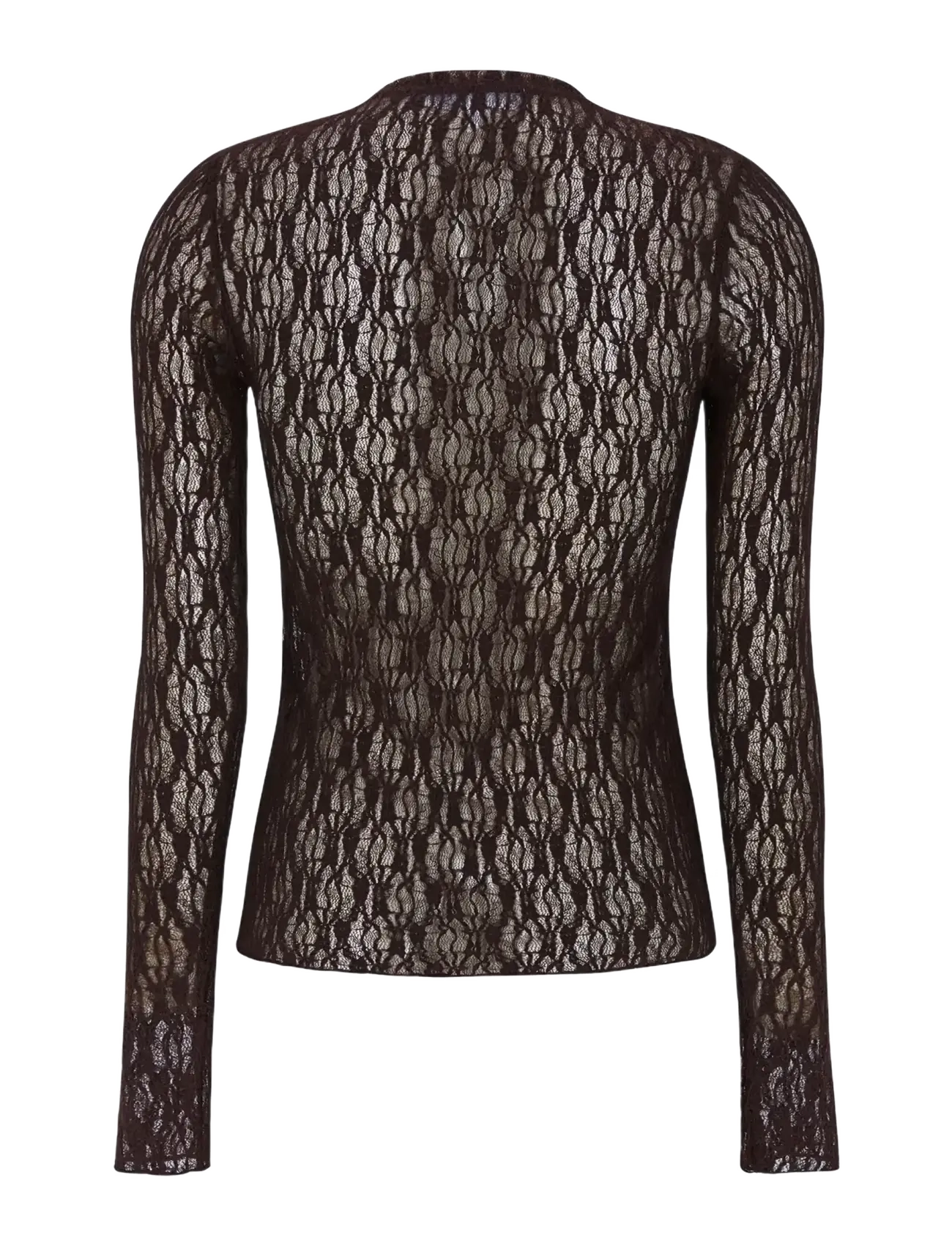 Soft Rebels - SROlena LS Top - langærmede toppe - chocolate plum - 2
