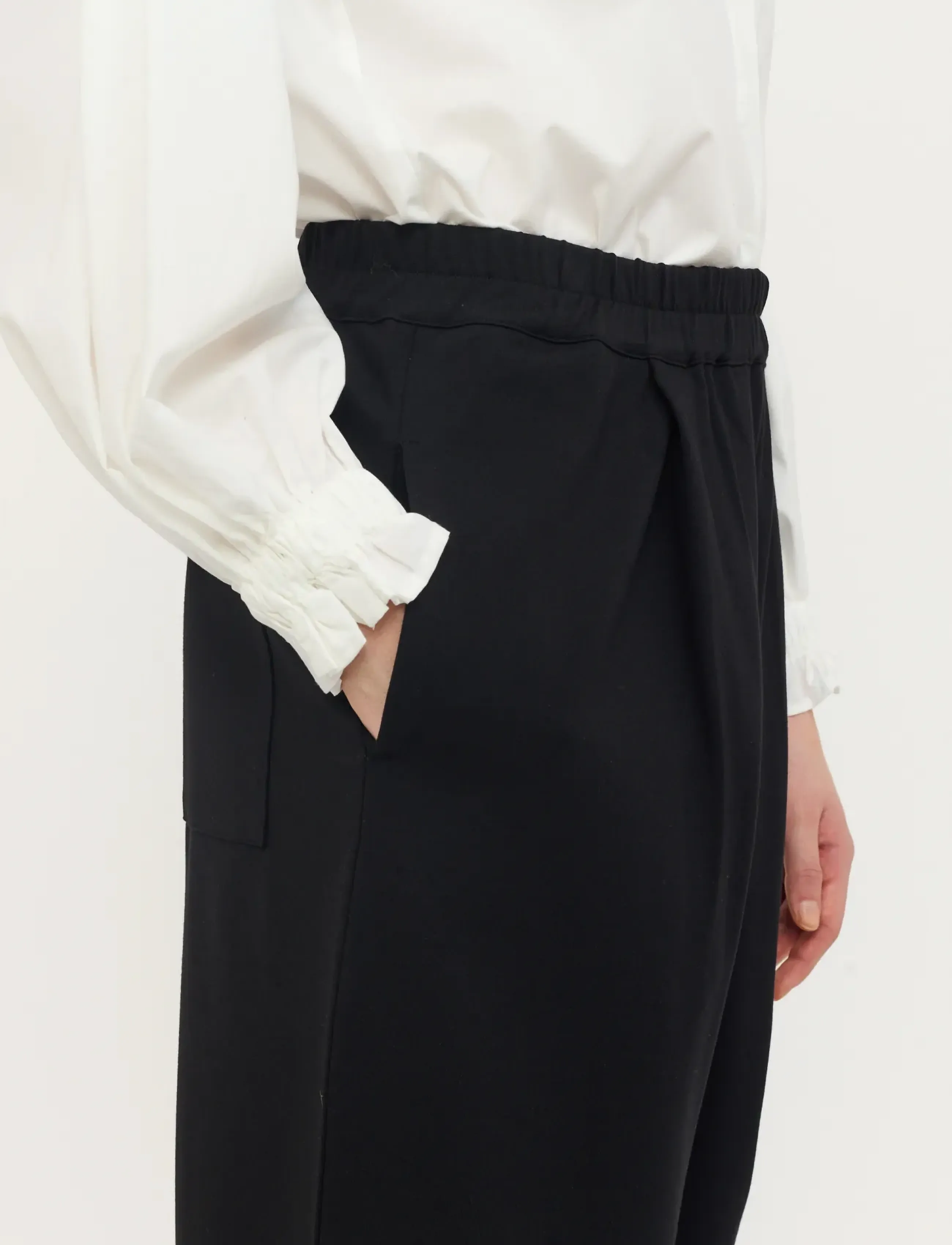 Soft Rebels - SRPaiva Pant - barrel-püksid - black - 4