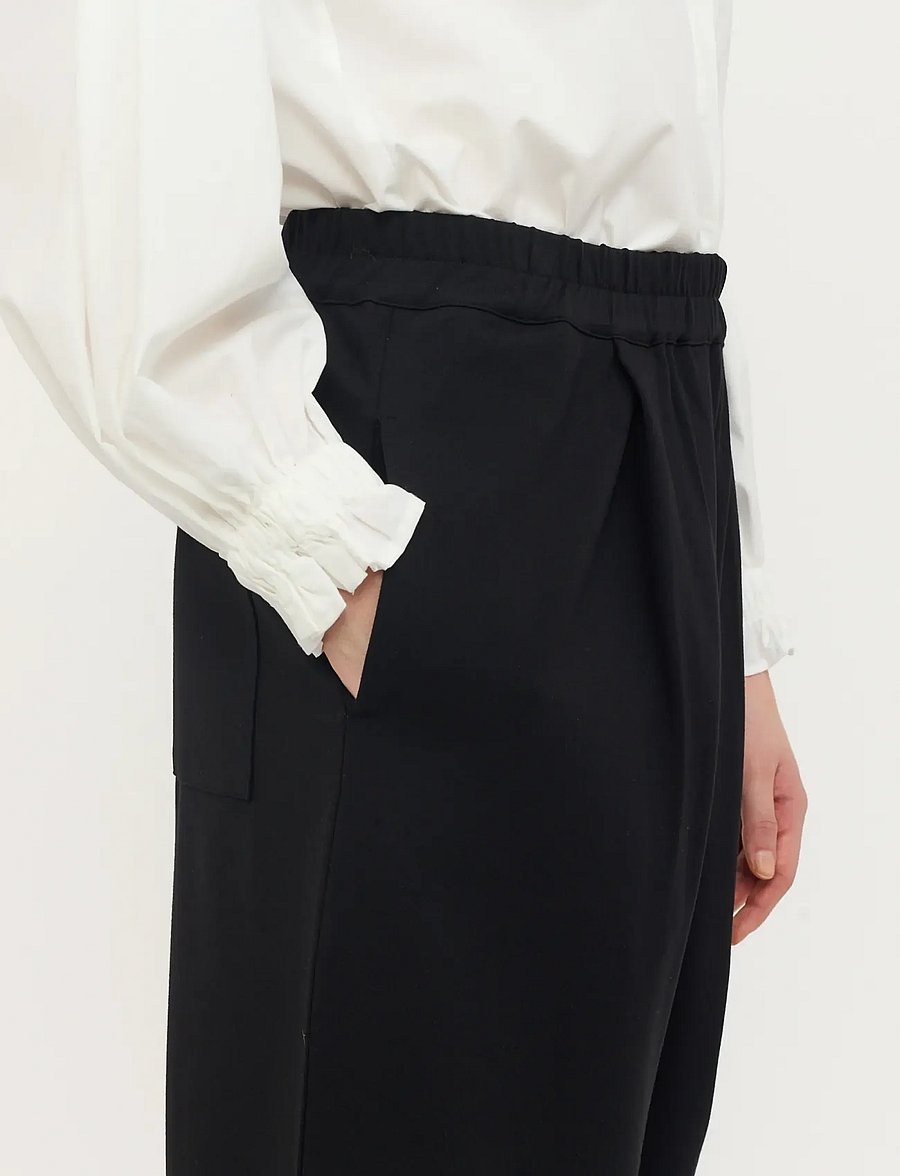 Soft Rebels - SRPaiva Pant - barrel-püksid - black - 4