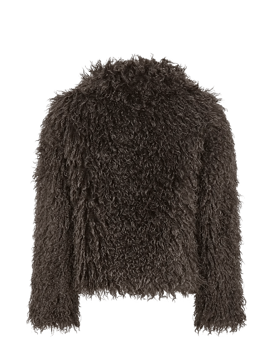Soft Rebels - SRObelia Jacket - faux fur jakker - chocolate plum - 2