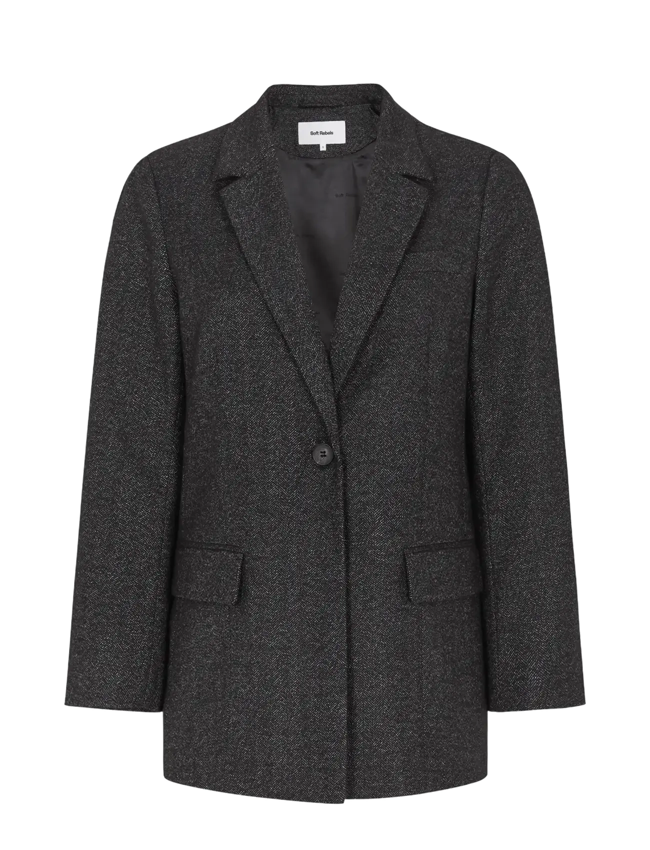 Soft Rebels SRPace Blazer - Blazere - BLACK / black