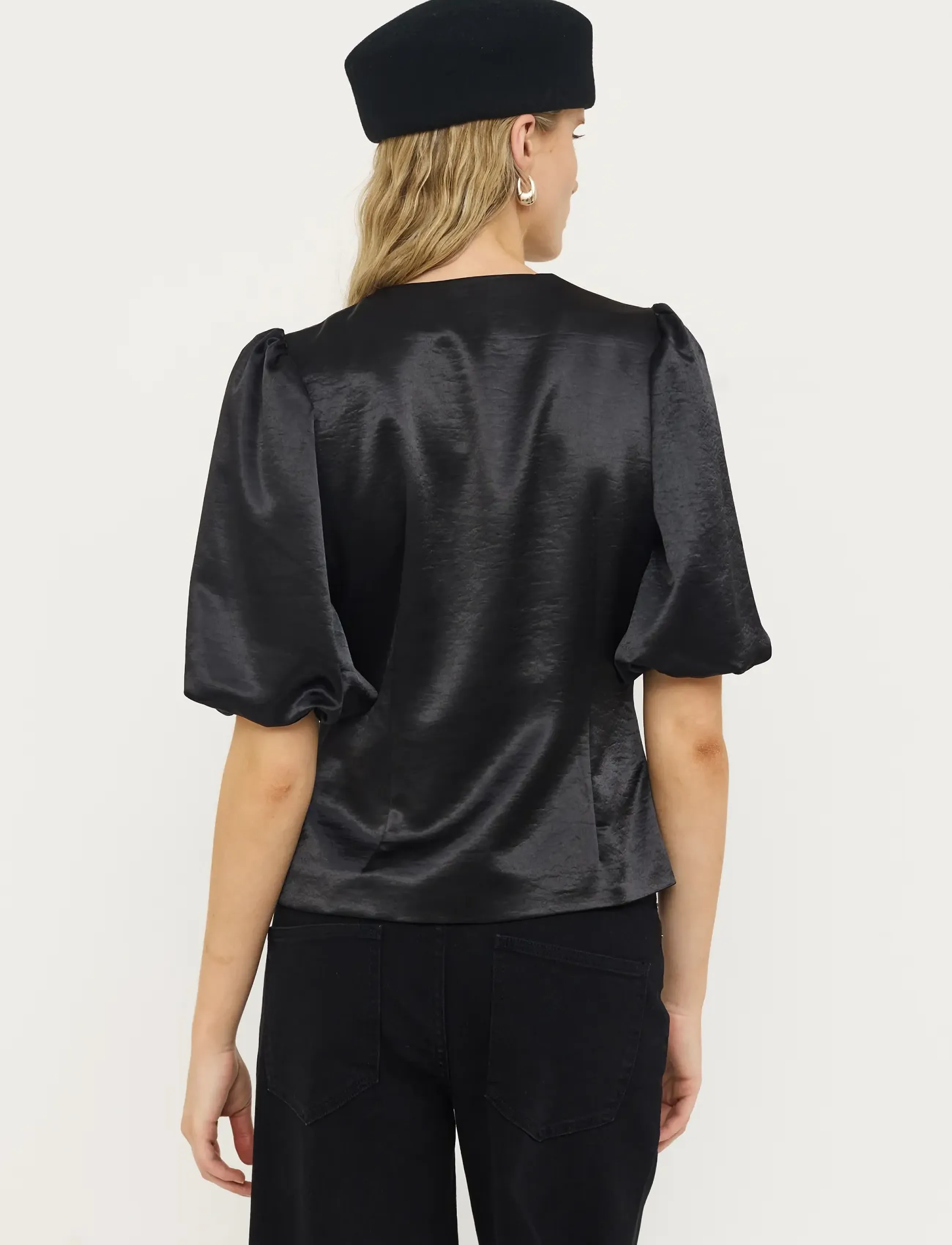 Soft Rebels - SRSalma Shirt - kortærmede skjorter - black - 3