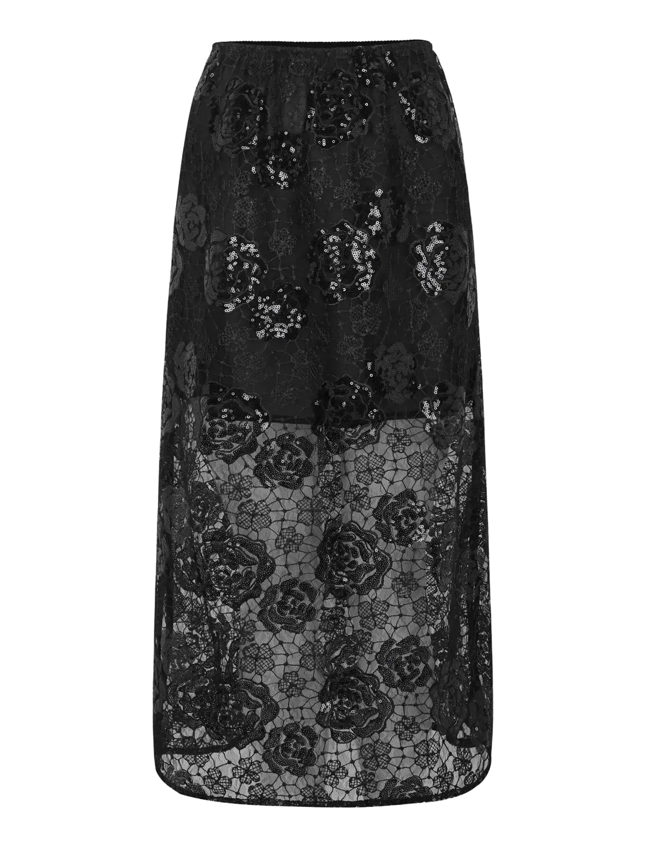 Soft Rebels SRPam Skirt - Special Occasions - BLACK / black